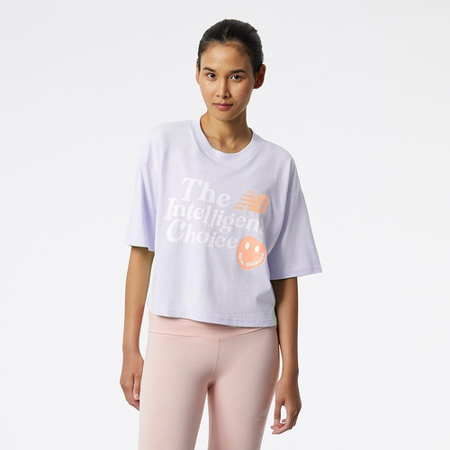 Remera Mujer New Balance Essentials Endless Dayz Wt21521