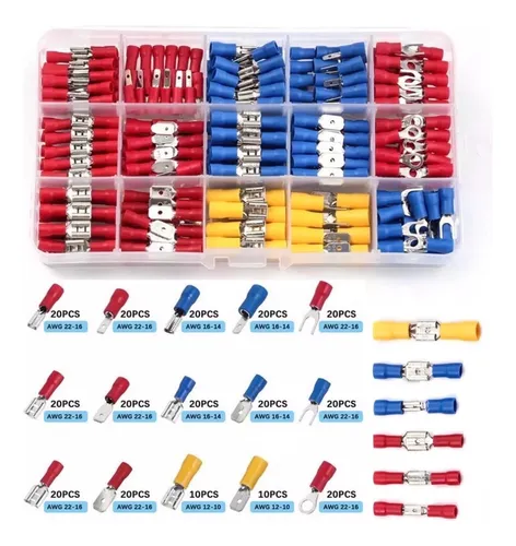 comprar Terminal Pala Macho Y Hembra Kit Instalaciones Pre Aislado 