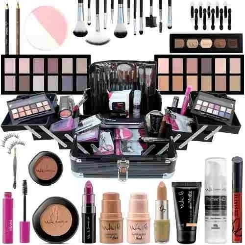 Maleta De Maquiagem Completa Makeup Vult Ruby Rose Luisance 