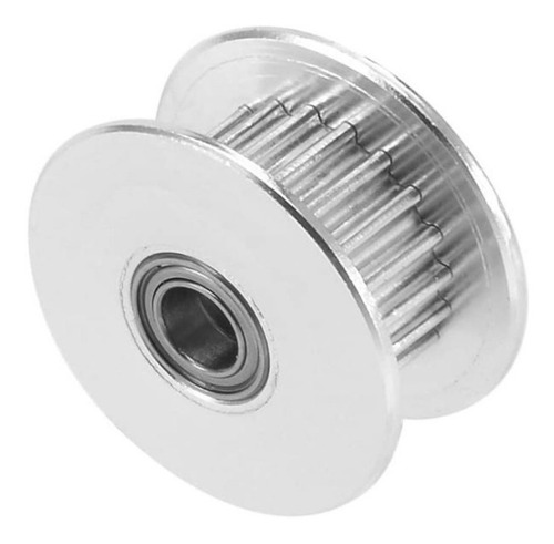 Kit 2 Polias Gt2 16 Dentes Sincronizadora Rolamento Furo 3mm