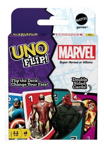 Uno Marvel Superheroes Juego De Cartas