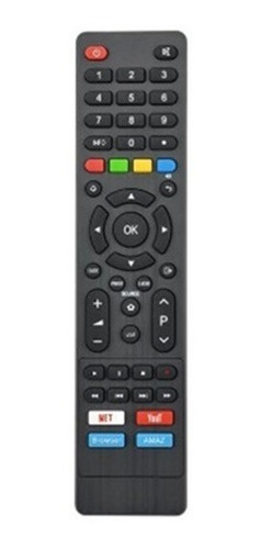 Imagen 1 de 6 de Control Remoto Para Rca Netflix Amazon Smart Tv Led Lcd 582