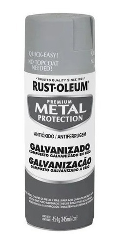 Aerosol Metal Protection Galvanizado En Frio Rust-oleum