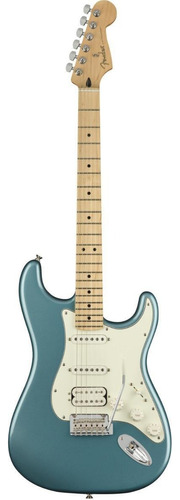 Guitarra eléctrica Fender Player Stratocaster HSS de aliso tidepool brillante con diapasón de arce