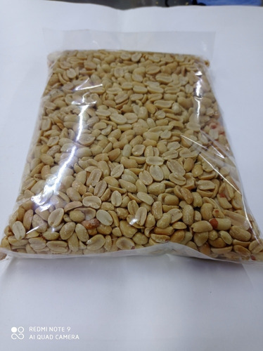 Cacahuate Tostado, 1 Kilogramo, Botana Sin Sal, Maní Tostado