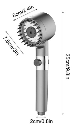 Filtro De Boquilla De Ducha Portátil, Grifo De Ducha, Cabeza