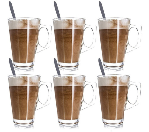 Imagen 3 de 5 de Set X 6 Pocillos Mediano Cafe Ideal Nespresso O Dolce Gusto