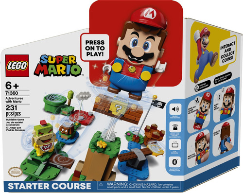 Lego® Super Mario - Pack Inicial Aventuras Con Mario (71360)