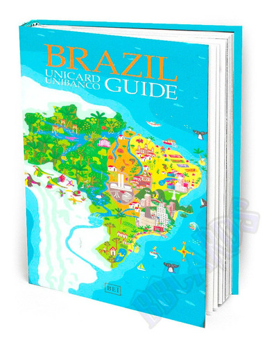 Brazil Guide Guia Turístico Brasil Unibanco Em Inglês