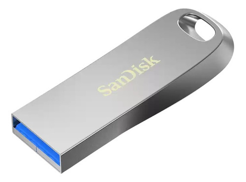 Pendrive Sandisk Ultra Luxe 32gb 3.1 Metal  Sdcz74-032g-g46 Plateado