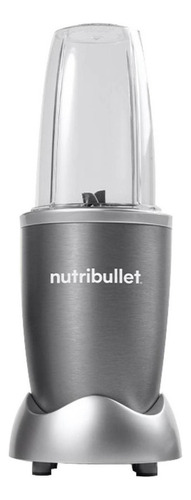 Licuadora portátil Nutribullet Pro 900W 900 mL gris con vaso de tritan 127V - Incluye 9 accesorios
