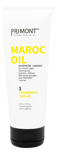 Primont Maroc Oil Mascara Tratamiento Nutritivo Argán 220g