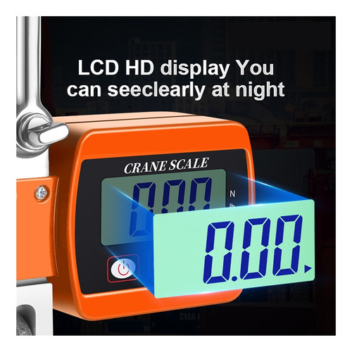 Báscula Digital De 500kg, Pantalla Digital Lcd, Báscula