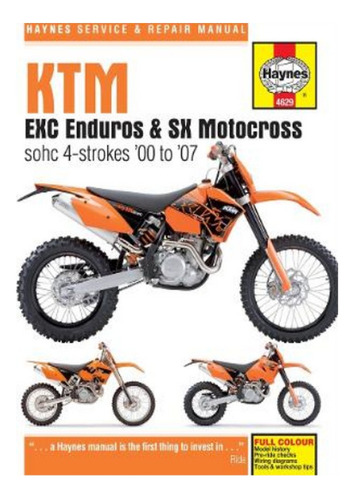 Ktm Exc Enduros & Sx Motocross Sohc 4-strokes (00 - 07. Eb17