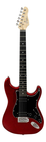 Guitarra Giannini Stratocaster G102 Mr/bk Vermelha Metálica