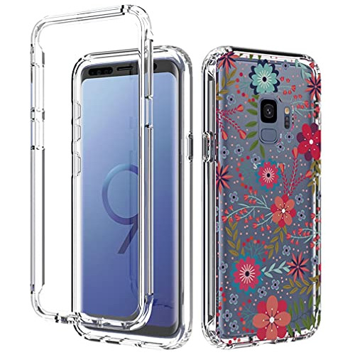 Funda Para Samsung Galaxy S9 Floral Delgada Tpu