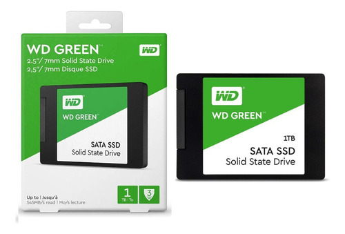 Imagen 1 de 3 de Outlet Disco Ssd 1tb Wd Green