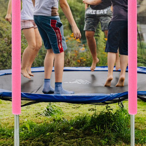 Kit De Barra De Trampolín, Componente De Tubo De Esponja Par
