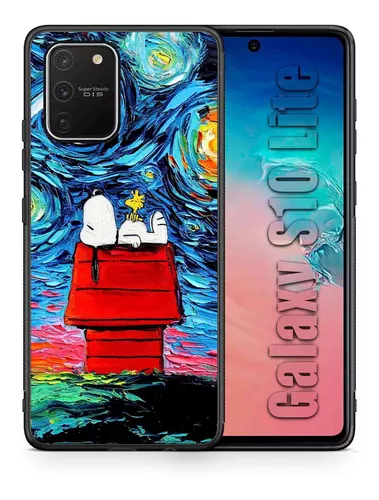 Funda Huawei P30 Lite Tpu Noche Estrellada Van Gogh Uso Rudo