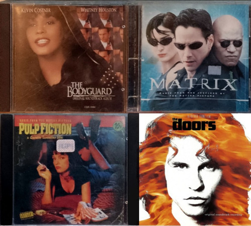 Cd's Lote X4 - Movies Soundtracks 