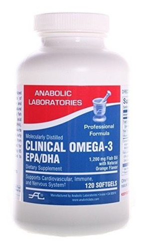 Anabolic Laboratorios Clínicos Omega-3 Epa / Dha 120 Softgel