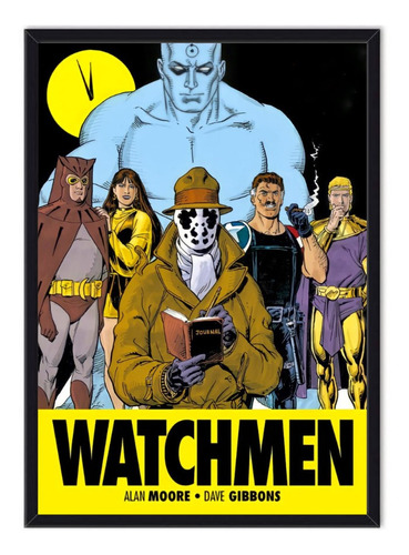 Cuadro Enmarcado - Póster Cómic Watchmen 