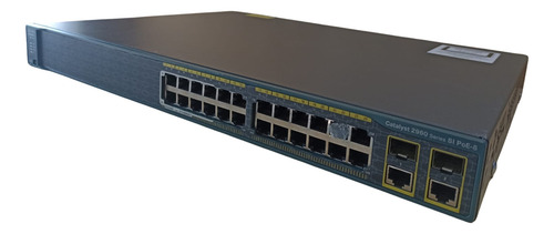 Switch Programable Cisco Ws-c2960-24 Para Videovigilancia (Reacondicionado)