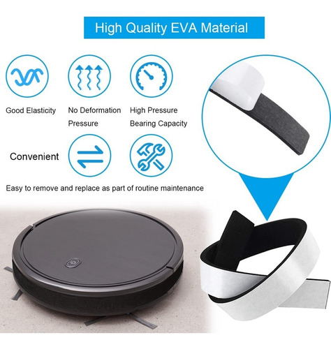 Cepillo Principal Con Filtro Hepa Lateral Para Eufy Robovac