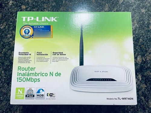Router Tp-link Modelo Tl-wr741nd N 150mbps