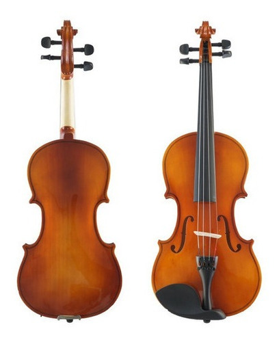 Violin Acústico Segovia Estudio 1/8 Tilo Arco Estuche Color Marrón Claro