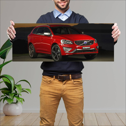 Cuadro 30x80cm Auto 2013 Volvo Xc60 R Design Au 421