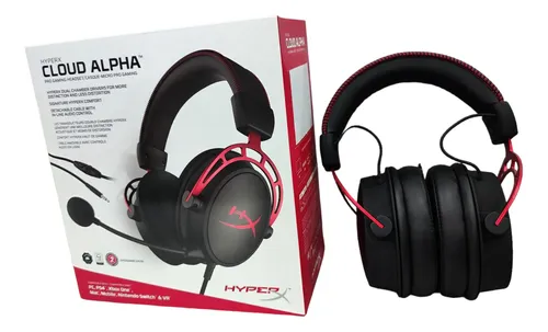 Auriculares Gamer Hyperx Cloud Alpha Red Negro