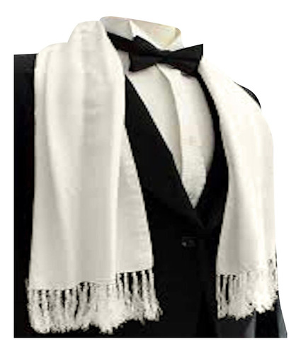 Cj Ivory Off White Cream Mens Nepalés Diseño De Color Sólido