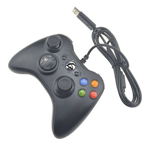 Control Para Xbox 360 Alambrico Gamepad 2 Metros Gm05