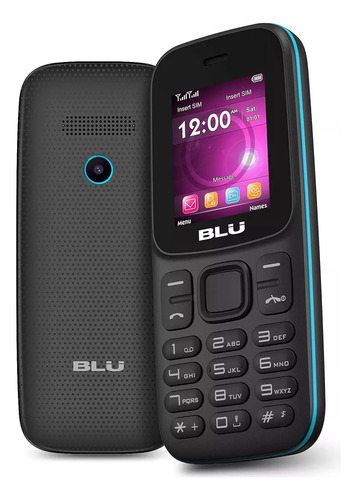 Teléfono Celular Básico Blu Z5 Dual Sim 32 Mb Negro 32 Mb Ram 2g