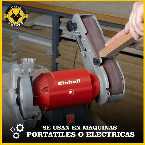 Set 3 Lijas De Banda 75 X 533 Mm Grano 40 Kwb 912504