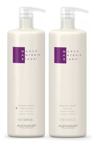 Alfaparf Brazilian Curls Mab Shampoo E Condic 1l Cachos