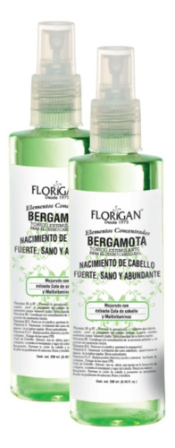 Tónico Para Cabello De Bergamota Florigan 250ml Pack De 2