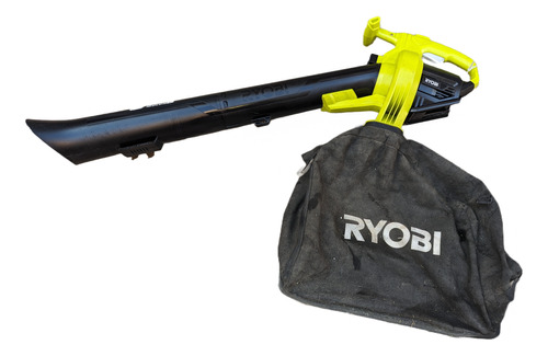 Sopladora Trituradora 40v Ryobi Con Bat + Kit De Jardinería
