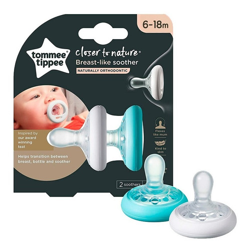 Chupos De Entretención Tommee Tippee 6-18 M