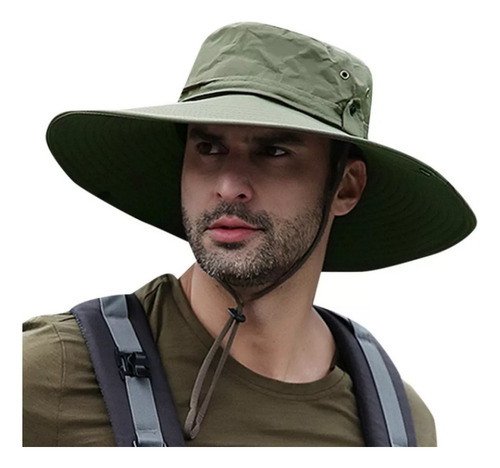 . Gorra De Pescador Con Protector Solar Y Sombrero De Ala