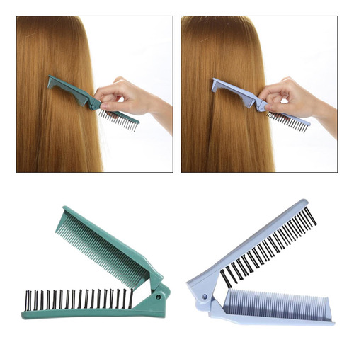 2 Uds Cepillo De Peine De Pelo Plegable Cepillo De