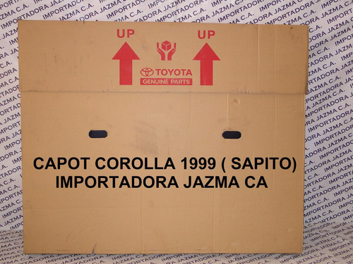 Capot Corolla 1998 1999 ( Sapito) Original Toyota