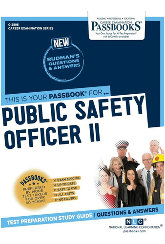 Libro: En Ingles Public Safety Officer Ii C 2896 Passbooks
