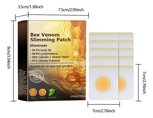 40 Kit Bee Venom Body Care Patch