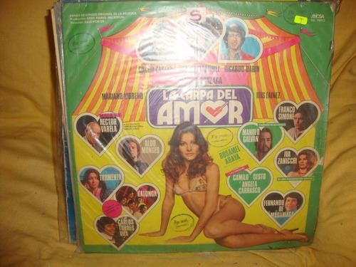 Vinilo La Carpa Del Amor Katunga Simone Galvan Madariaga Cp1