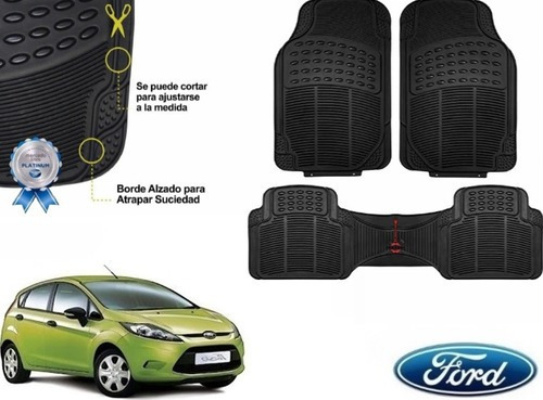 Tapetes Uso Rudo Negros Rd Ford Fiesta Hb 2012