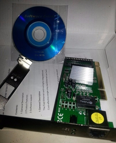 Imagen 2 de 5 de Tarjeta Lpec1000 Lampro De Red Pci Gb 10/100/1000 Mbs (10)