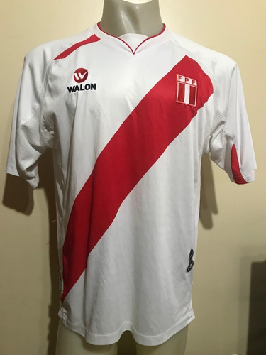 Camiseta Selección Perú Walon 2007 2008 2009 2010 #10 T. L