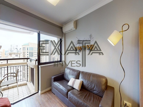 Imagem 3 de 30 de Flat À Venda No Itaim Bibi Com 40m², 1 Suíte, 1 Vaga De Garagem, Condomínio: Esse Condomínio Dispõe De: Piscina, Academia, Brinquedoteca E Quadra Esportiva - Fl00001 - 70214589